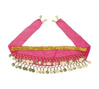 Chenxi Studio Sparkling Sequined Dog Belly Dance Skirt Belly Dancing Costume Small Hip Scarf Dance Clothes Pet Accessory Pet Waist Chain For Performances