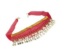 Chenxi Studio Sparkling Sequined Dog Belly Dance Skirt Belly Dancing Costume Small Hip Scarf Dance Clothes Pet Accessory Pet Waist Chain For Performances