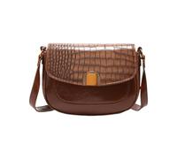 Chenxi Studio Stylish Stone PU Underarm Purse Lightweight Shoulder Bag Multi-Pocket Water-Resistant Casual Evening Crossbody Fashion Stone Print Women's Bag