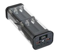 Chenxi Studio User Friendly Battery Pack Solderless Not Welding Required for 12x18650 Cells Easy Setups Case Included Not Welding Battery Pack