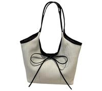 Chenxi Studio Vintage French Bows Underarm Bag Large Capacity Shoulder Satchel Armpit Purse Trendy Office Handbag For Women And Girls Everyday Essential Bag