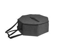 Chenxi Studio Waterproof Hat Storage Bag Polyester Carrying Case Foldable Spacious Caps Organiser With Zippered Lid And Handle Breathable Mesh Hat Bag