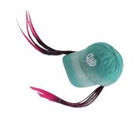 Chenxi Studio Wigs Bun Braided Hat Long Braid Wigs Synthetic Cosplay Women For Cosplay And Daily Use Synthetic Hair Hat