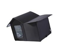 Chenxi Studio Windproof Secure Outdoor Dog Cottage with Anchoring Rope for Strong Wind Protections of Wandering Puss in Rainy Season Wandering Puss Bed