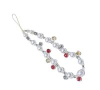Chenxi Studio Women Girls Cellphone Pendant Mobilephone Hanging Cord Elegant Handmade Beaded Telephone Strap Jewelry Fashion Accessory Phone Accessory Gift