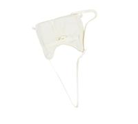 Chenxi Studio Women Nylon Shoulder Bag Bows Decoration Fashion Underarm Bag With Adjustable Strap Large Capacity For Outdoor Underarm