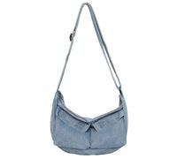 Chenxi Studio Women Shoulder Bag Washed Denims Crossbody Bag Fashion Handbag Large Capacity Messengers Everyday For Daily Women Shoulder Large Capacity Crossbody Fashion Handbag For Travel