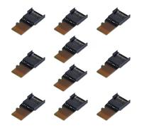 chenyang 10 Pack UHS-I Micro SD Extension Adapter,Micro SD TF Memory Card Male to Female Extension Adapter Black for 3D Printer/Camera/GPS/Raspberry Pi