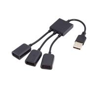 Chenyang - 3 Port USB 2.0 Cable for MacBook, Notebook, PC, Mouse and Flash Disk