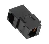 chenyang CAT6 RJ45 Coupler Cat6/Cat5e/Cat5 Female to Female Ethernet Keystone Jack Network Cable 90 Degree Angled Extension Connector Adapter