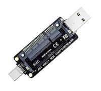 ChenYang CFast Card Reader,USB 3.0 3.1Type A ＆ Type C Male to CFast 2.0 Card PCBA Adapter CFast Card Reader for Desktop Laptop