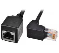 chenyang CY Angled 90 Degree 8P8C FTP STP UTP Cat 5e Male to Female LAN Ethernet Network Extension Cable 50 cm
