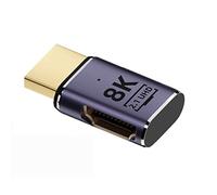 chenyang CY HDMI 2.1 Converter Adapter,HDMI Male to Female Straight Left Side UHD Extension Converter Adapter Support 8K 60hz HDTV