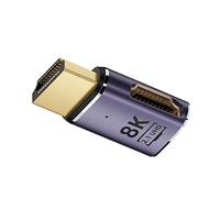 chenyang CY HDMI 2.1 Converter Adapter,HDMI Male to Female Straight Right Side UHD Extension Converter Adapter Support 8K 60hz HDTV