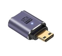 chenyang CY Mini HDMI 2.1 Converter Adapter,Mini HDMI Male to HDMI Female UHD Extension Converter Adapter Support 8K 60hz HDTV