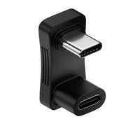 chenyang CY USB 3.1 Type C Male to Female Extension Power Data Video Adapter U Shape Back Angle 10Gbps