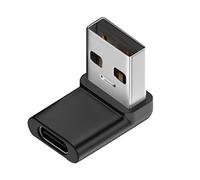 chenyang CY USB C to USB Adapter,USB Type C Female to Type A Male Data Adapter 90 Degree UP Angled for Laptop Desktop