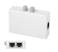 chenyang CY UTP STP 2 in 1 Out 2 Ports RJ45 LAN CAT Network Switch Selector Internal External Networking Switcher Splitter Box