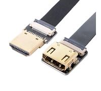 chenyang CYFPV HDMI Male to Female FPC Flat Extension Cable for Camera HDTV Multicopter Aerial Photography 20CM