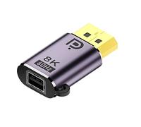 chenyang DisplayPort 1.4 Adapter Mini DisplayPort DP Female to DisplayPort DP Male 8K 60hz Adapter