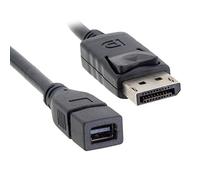 chenyang DP DisplayPort Male to Mini DP DisplayPort Female Cable 4K 60hz for Displays HDTV Monitor