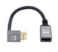 Chenyang HDMI 1.4 Cable,HDMI Type A Male to Female Extension Cable Connector 90 Degree UP Angled