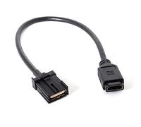 ChenYang High Speed HDMI 1.4 Type E Male to Type A Female Video Audio Cable 0.3m Automotive Connection System Grade Connector