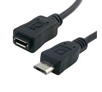Chenyang Micro USB 2.0 Type B 5Pin Male to Micro USB Female Extension Cable 1.64ft Full Pin Connected for Tablet & Phone & MHL & OTG Extension