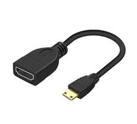 chenyang Mini HDMI Male to HDMI Female 4K60hz HDTV Cable Adapter for Displays Monitor Camera