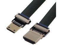 Chenyang Mini HDMI to HDMI Cable CYFPV Mini HDMI Male to HDMI Male FPC Flat Cable 1080P for FPV HDTV Multicopter Aerial Photography