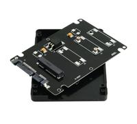 chenyang Mini PCI-E MSATA SSD to 2.5'' SATA Hard Disk Enclosure Case Converter Adapter