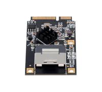 chenyang Mini PCI-E Riser Card Adapter,Mini PCI-E to Mini SAS SFF-8087 SATA Hard Drive Expansion Card Adapter