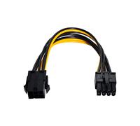 ChenYang PCI-E PCI Express 6 Pin Male to 8 Pin Female Video Card Extension Power Cable