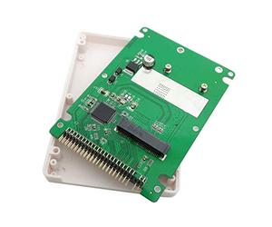 chenyang SA-106 CY mSATA Mini PCI-E SATA SSD to 2.5 inch IDE 44pin Hard Disk Case Enclosure White for Notebook Laptop