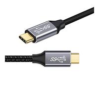 chenyang UC-124CY USB-C USB 3.1 Type C Gen2 Male to Male Data Video Cable with E-Marker for Tablet & Phone & Laptop 10Gbps (100cm)