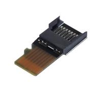 chenyang UHS-I Micro SD Extension Adapter,Micro SD TF Memory Card Male to Female Extension Adapter Black for 3D Printer/Camera/GPS/Raspberry Pi