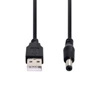 Chenyang USB 2.0 to 5.5x2.5mm DC 5V Power Plug Charge Cable 1.0M