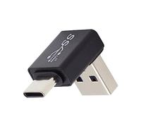 chenyang USB 3.0/3.1 Connector USB C to USB 3.0 Data 10Gbps Charge Adapter 90 Degree UP Angled