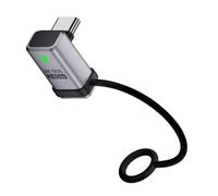 chenyang USB C Adapter,USB C 90 Degree UP/Down Angled Connector Support 80Gbps Data Transfer PD 240W Fast Charging 8K@60Hz Video Output