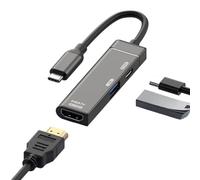 chenyang USB C Hub,3 in 1 USB C to HDMI 4K@120hz/USB 3.0 10Gbps/USB PD 100W Charging Multi-Port Adapter