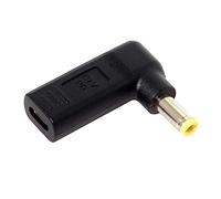 chenyang USB C to DC 20V 5.5x2.5mm PD 65W Emulator Trigger 90 Degree Angled Converter Adapter