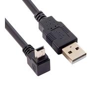 chenyang USB Cable USB 2.0 A Male to 90° Upward Angled USB Mini B Male Cable 50cm