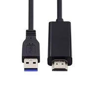 chenyang USB to HDMI Cable USB 3.0 Input to HDMI Output Converter Adapter 1.8m 1080P for Projector Video Monitor