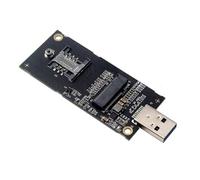 chenyang WWAN Card NGFF M.2 Key-B to USB 3.0 Riser Card Adapter with SIM Slot for 3G/4G/5G LTE Wireless Module Modem Card