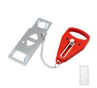 ChenYu99 Portable Door Lock for Travel Hotel Security, Heavy Duty Home Safety Door Lock for Extra Privacy & Anti-Intrusion, No-Tool Install Security Latch for Apartment, Dormitory, Short-Term Rentals