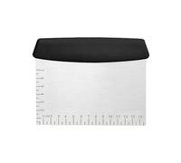 ChenYu99 Stainless Steel Griddle Scraper Chopper, Heavy Duty Multipurpose Bench Dough Scraper with Ergonomic Handle & Inch Marking, Kitchen Food Prep Tool for BBQ, Grill