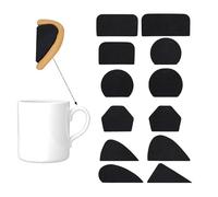 ChenYuehao 12Pcs Practical Small Mug Handle Forms Useful Pottery Ceramic Molds Durable Pottery Tools Mug Handle Molds for Pottery, Ceramic Tools