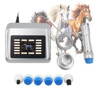 ChenYuNiu Animal Extracorporal Shockwave Therapy Device, 10-300MJ Shock Wave Massager for Horses, for Horse Head Neck Back Muscle Pain Relief, Veterinary Use