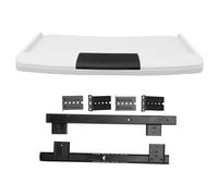 ChenYuNiu Ergonomic Adjustable Quiet Keyboard Tray - Under-Desk Slide-Out Drawer for Enhanced Office Storage, Tool-Free Easy Installation, Perfect for Home & Work Spaces