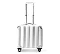 ChenYuNiu Portable Suitcase Suitcases with Wheels 16-inch Luggage Light and Hard Edge Suitcase Small Boarding Carry On Luggage Push and Pull Freely Smooth to use